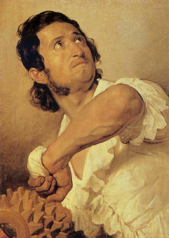 Karl Briullov Portrait of Domenico Marini Spain oil painting art
